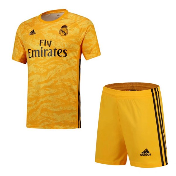 Trikot Real Madrid Heim Kinder Torwart 2019-20 Jaune